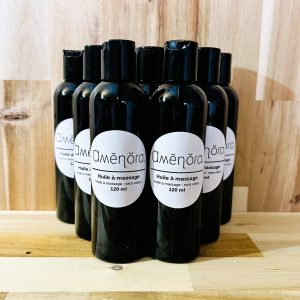 Huile à massage Ɑʍēղŏɾɑ. Ŏ ouiii ! – sans odeur – ni saveur
